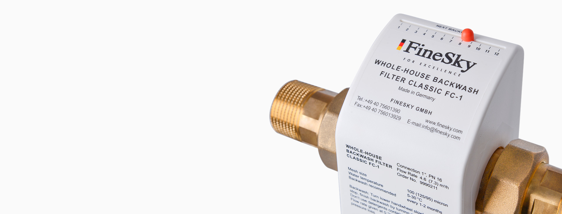 <h4>守護(hù)全屋涉水家電<br></h4>
<p>前置過濾器安裝在自來(lái)水入戶處，從源頭改善家庭供水系統(tǒng)，防止雜質(zhì)堵塞，延長(zhǎng)涉水家電使用壽命。</p>