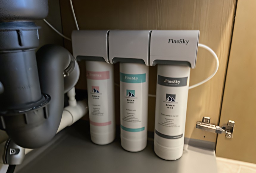 上海徐匯某小區(qū)客戶 安裝前置過(guò)濾器+超濾凈水器案例